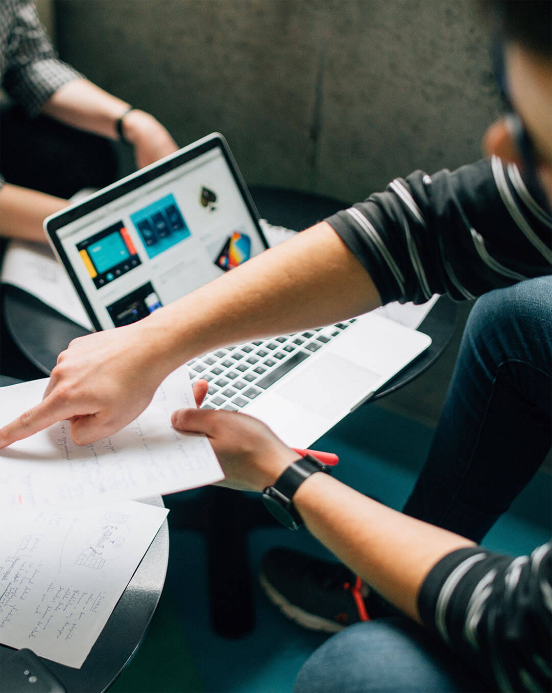 Summit Wealth Group adviser analyzing investment strategies